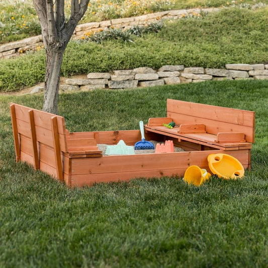 Discover the magic of a backyard sandbox!